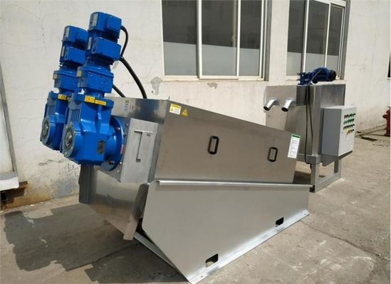 satın al Kendini temizleyen vida baskı çamur su çekme makinesi yağ bıçağı için katı sıvı ayırıcı paslanmaz çelik online manufacture