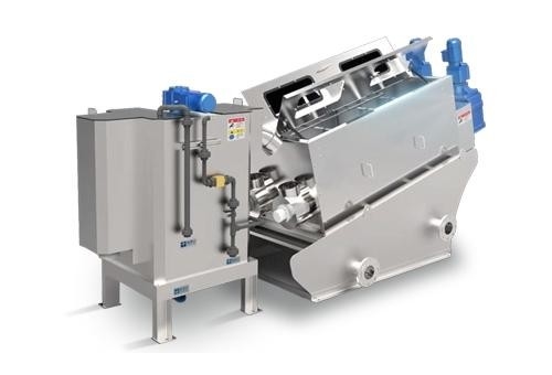 satın al Sığır Sığır Gübre Sıkıştırma Makinesi Domuz Tavuk gübre Su çekme vida basıncı Çiftlik hayvanları atıkları için online manufacture