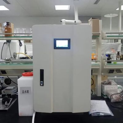 satın al Elektrikli Otomatik Kontrol PLC  Hipoklorüs Asit Jeneratörü 100G/H Hayvancılık Üretimi Sterilizasyonu ve Deodorizasyonu İçin Çevrimiçi üretim