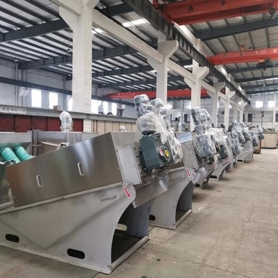 satın al 10-15m3/h Üretkenlik vida baskı atık su arıtma makinesi atık su arıtma tesisleri için baskı filtresi ekipmanları online manufacture
