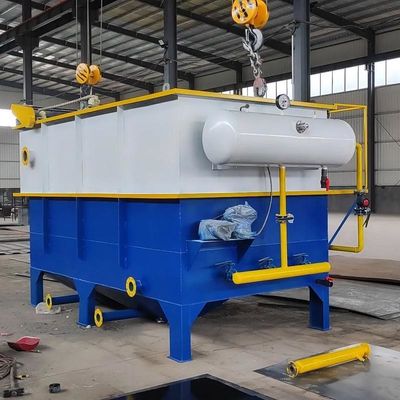 satın al Yüksek Kapasiteli 1m3-300m3/saat Paslanmaz Çelik Karbon Çelik DAF Sistemi, Atık Su Arıtma Tesisi İçin Elektrikli Otomatik Kontrollü (PLC) Çevrimiçi üretim