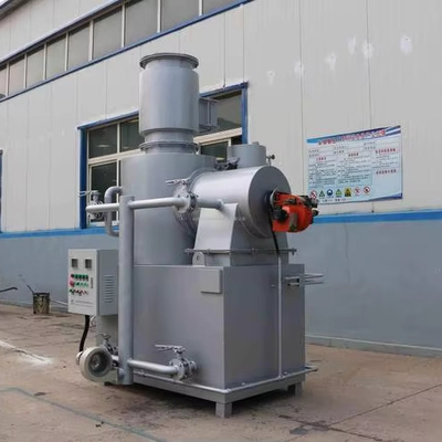 satın al 500kg/h dumansız hastane otel endüstriyel çöp yakma katı atık yakma makinesi tehlikeli atıkların atılması için online manufacture