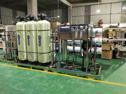 satın al Paslanmaz Çelik Konstrüksiyonlu Otomatik Çalışan Su Arıtma için Elektrikli Otomatik Kontrollü RO Ters Ozmoz Sistemi Çevrimiçi üretim