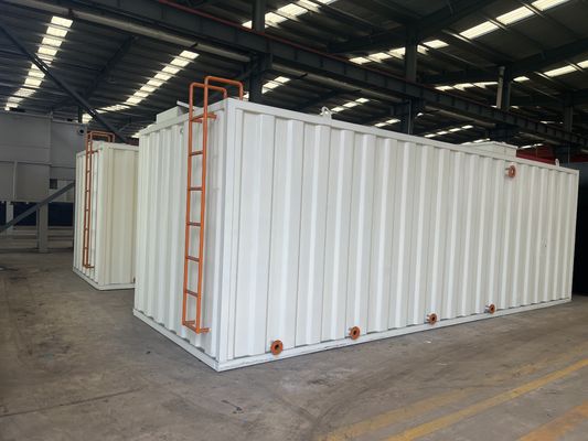 satın al PVDF zarı malzemesi ve 1-1000 M3/gün arıtma kapasitesi ile kompakt tasarımlı MBR atık su arıtma makinesi Çevrimiçi üretim