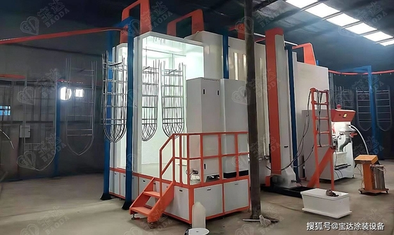 satın al Metal Parçalar Mobilya Otomotiv Bileşenleri Endüstriyel Toz püskürtme boyası için özelleştirilebilir toz kaplama kabin online manufacture