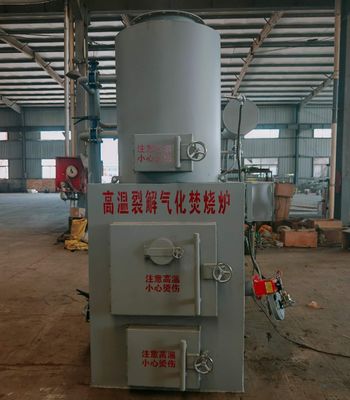 satın al 15kg-10t Parti Başı Kapasiteli Yüksek Hızlı Brülörlü Hastane Atık Yakma Fırını ve Biyomedikal Atık İmhası için 1 Yıl Garanti online manufacture