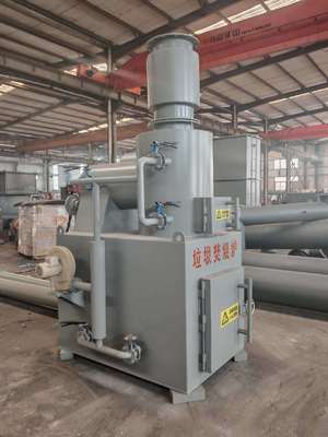 satın al Tehlikeli atıkları yok etmek için dizel veya doğal gaz yakıtı ile 380V/220V tıbbi atık yakıcı Çevrimiçi üretim
