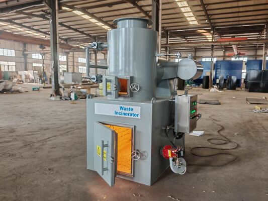 satın al Tehlikeli Atık Arıtımı İçin 380V/220V Voltaj ve 850-1300°C Yanma Sıcaklığına Sahip Tıbbi Atık Yakma Fırını Çevrimiçi üretim