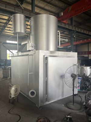 satın al 850-1300°C Yanma Sıcaklığı Hastane Yakma Fırını Dizel veya Doğal Gaz Yakıtlı Çevrimiçi üretim