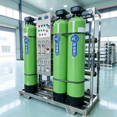 satın al Endüstriyel Su Temizliği için PLC Kontrolü ve Özelleştirilebilir Güçlü Yüksek Kapasiteli 1000L/Saat Ters Osmoz Sistemi Çevrimiçi üretim