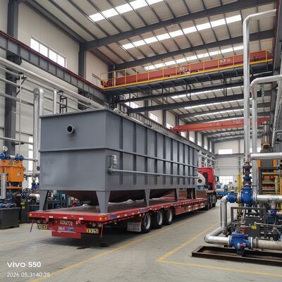 Endüstriyel Atık Su İçin %95-99 Kirletici Giderimli Özel Karbon Çelik Atık Su Arıtma Sistemi