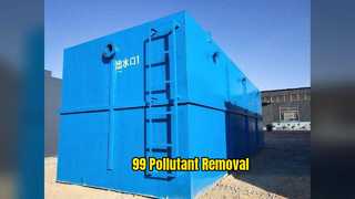 Kanalizasyon Arıtma %99 Kirletici Giderme Sistemi