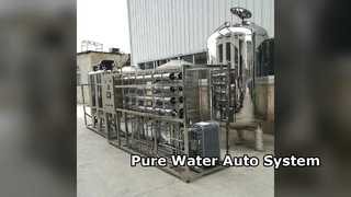 RO Su Filtresi Otomatik Kontrol Paslanmaz Çelik Sistem